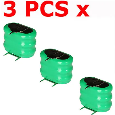 3PCS X New Rechargeable 3/V150H 3.6V 160mAh Ni-MH Fruit Machine Backup Battery • £15.15