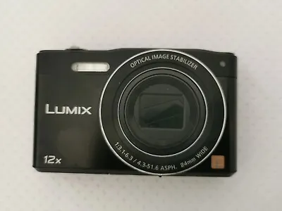 Panasonic Lumix DMC SZ8 Digital Camera 12 X Zoom Tested Please Read Description • £65