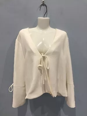 VERONIKA MAINE Top Size 14  Ivory Colour • $20