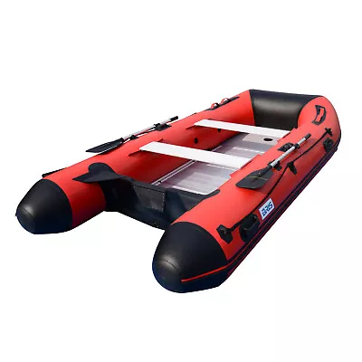 $1249 • Buy 3.6M Inflatable Boat Dinghy Yacht Tender Pontoon Boat With Aluminum Floor 