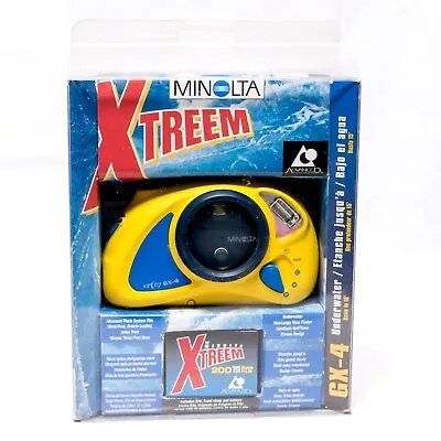 ⭐ Vintage Minolta Xtreem GX-4 Underwater Advantix Film Camera - New Open Box ⭐ • $18.99