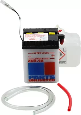 Parts Unlimited Conventional Battery Kit 6V Fits Suzuki A100 Gofer/AC50 Maverick • $22.19