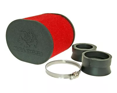 Scooter Moped Air Filter Malossi E15 Oval 42-50-58.5mm Carb Connection • $58.23