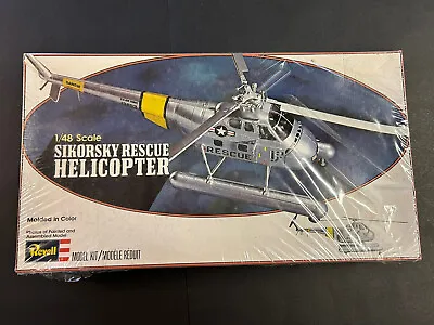 $14.99 • Buy 1979 NIB Revell Model Kit- Sikorsky Rescue Helicopter #H-173 1:48 Sealed Box