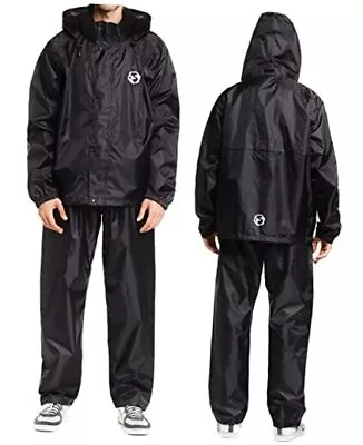  Rain Suit – Waterproof Rain Gear For Men & Women Lightweight Rain Suits Large • $58.45