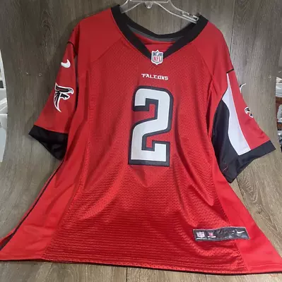 Vtg  Nike On Field NFL Atlanta Falcons Matt Ryan #2 Football Jersey Sz 44 • $25