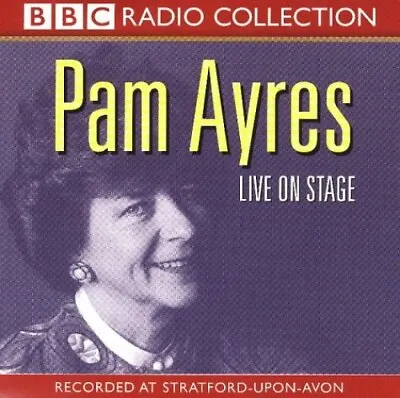Pam Ayres Live On Stage CD-Audio Book The Cheap Fast Free Post • £3.22