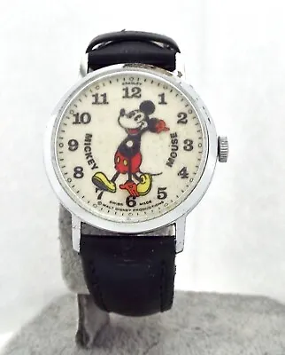 Disney - Old Mickey Mouse - Vintage Unisex Watch ~#6937 • $39.99