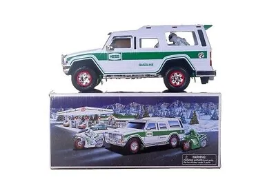 Mint 1964-2004 40th Year Anniversary Hess Sport Utility Vehicle With Motorcycles • $24.95