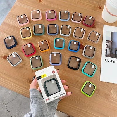 $7.99 • Buy Screen Protector Case For Apple Watch Series7 6 5 4 3  38/42mm 41/45mm 40/44mm