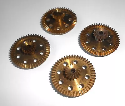 MECCANO PARTS LOT OF 4 X No: 30a&c BEVEL GEAR SET  - FRANCE • £39.99