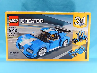 Lego Creator 31070 Turbo Track Racer 664pcs New Sealed 2017 Forklift / Indy Car • $49.99