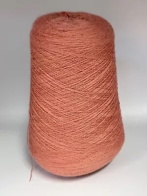 Nice Spool Cone Peruvian #0 Pure Baby Alpaca Yarn 1lb 0oz 460gr 9021 Peach • $15