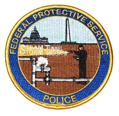 WASHINGTON DC– STEAM TUNNEL STORM TROOPER -Sheriff Or Police Patch  • $7.99