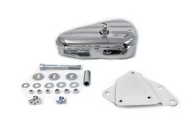 Chrome Right Side Tool Box And Mount Kit Fits Harley Davidson • $111.99