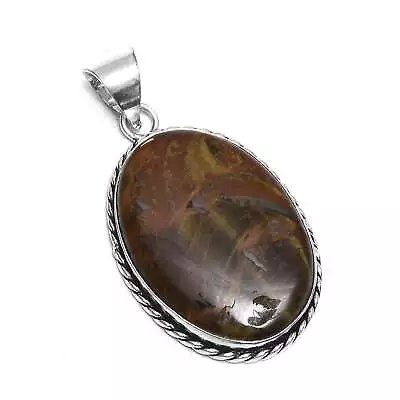 Iran Tiger Eye Ethnic Handmade Women's Pendant Jewelry 2  IP-4745 • $5.69