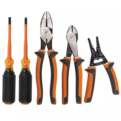 Klein Tools 94130 1000V Insulated Tool Kit 5-Piece • $103.99