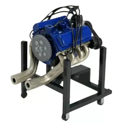 PTX Mini Engine - Ford Mustang V-8 302 Racer 1:24 Scale With Stand - Blue 28006M • $21.99