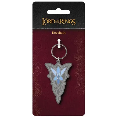 The Lord Of The Rings PVC Keyring Evenstar Official Merchandise Gift NEW UK • £4.99