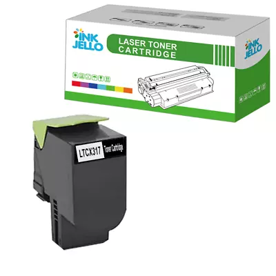 Black Toner Cartridge For Lexmark CS317dn CS417dn CS517de CX317dn CX417de • £18.50