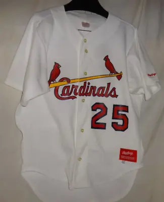 Vintage St Louis Cardinals Minor League Game Used Baseball Jersey Rawlings • $169.99