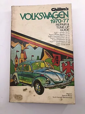 Chilton's Volkswagen 1970-77 Repair And Tune-up Guide 6619 Manual • $12