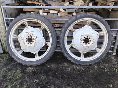£150 • Buy Ferguson, Fordson, Row Crop Wheels And Tyres, Row Crop,Fergie, Dexta