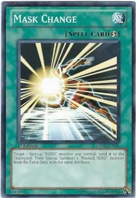 Yugioh! Mask Change GENF-EN097 Common NM • $1.89