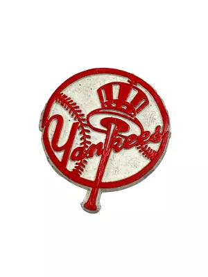 New York Yankees Vintage 70s Logo Rubber Magnet MLB Baseball Standings Board • $34.95