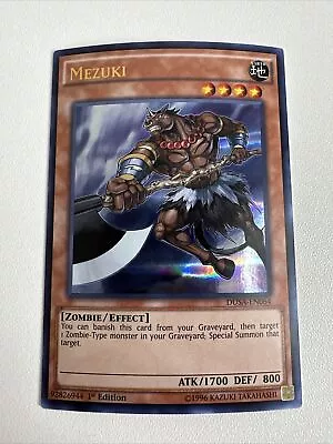 Mezuki - DUSA-EN064 - Ultra Rare - 1st Edition - NM • $2.20