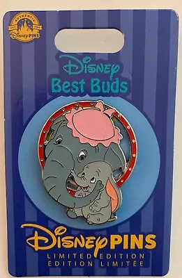 Disney Best Buds Series Dumbo Elephant & Mom Mrs. Jumbo LE Pin & Card 2023 • $24.99