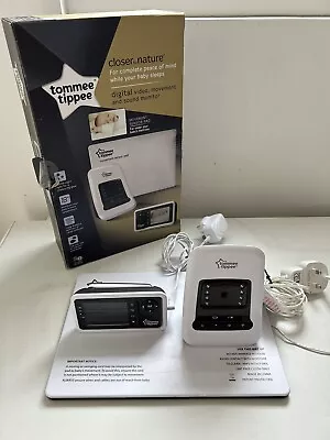 TOMMEE TIPPEE Closer To Nature Digital Video Movement / Sound Baby Monitor • £34.99