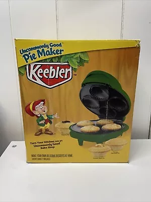 New Keebler Mini Pie Maker Countertop Green Non Stick Dessert S'mores Vintage • $38