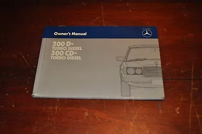 Mercedes W123 300d 300cd Owner's Manual In English • $21.99