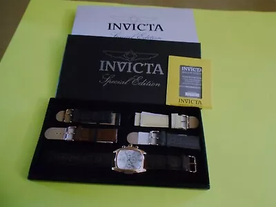 Vintage Invicta Lupah Watch Plus 4 Bands Model #14938 New In Box Special Edition • $99.50