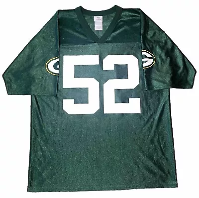 Vintage Green Bay Packers Clay Matthew’s #52 NFL Jersey Size L Men’s • $19.95