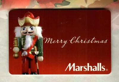 MARSHALLS Merry Christmas Nutcracker ( 2009 ) Gift Card ( $0 ) • $2.50