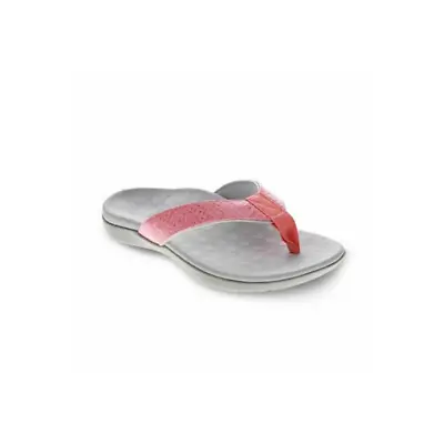 £44.47 • Buy Womens Scholl Orthaheel Sonoma Coral Reptile Sandal Flip Flop