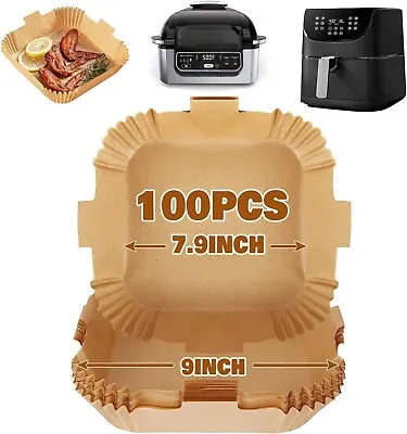 YQL Air Fryer Liners Square For COSORI 5.5L/Instant Vortex 100pcs 20cm  • £16.89