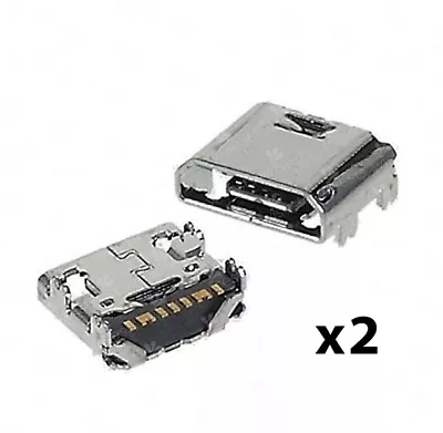 A Pair For Samsung Galaxy Tab A 10.1 Charging Port Dock Connector T580 T585 T587 • £3