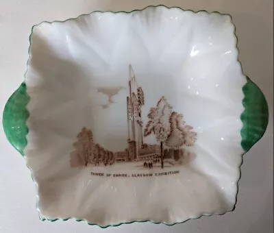 £4.99 • Buy Tower Of Empire Exhibition 1938 Plate (Shelley Pottery)