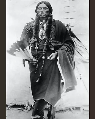 Chief Quanah Parker Of The Kwahadi Comanche Indian 8 X 10 Photo Reprint • $7.95