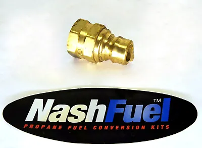 Male End Only 3/4  Low Pressure Vapor Brass Quick Connect Propane Natural Gas • $24.99