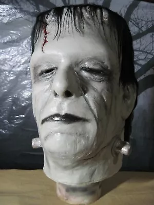DELUXE NEW Glenn Strange Frankenstein Head Latex Mask Monster Halloween Costume • $199.99