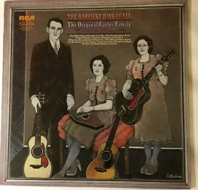 The Original Carter Family/The Happiest Days Of All/ Featuring AP Carter • $9.99