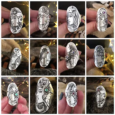 Fashion Jewelry Ring 12 Zodiac Signs Gift Ring 5-11 • $2.90