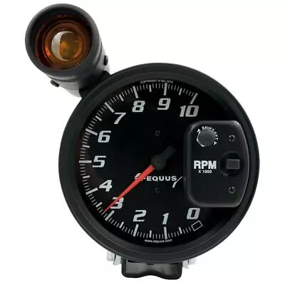 Equus E6080 6000 Series 5 Inch Black Tachometer 10000 RPM • $108.99