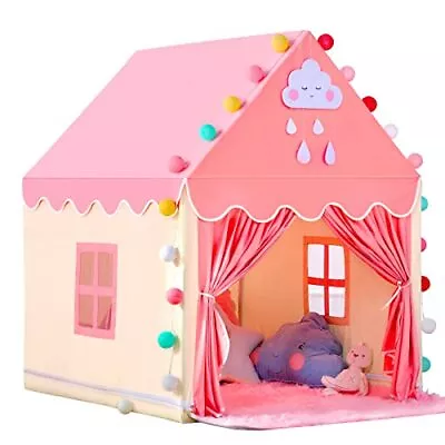 Sanobear Girls Play Tents For Kids Toys Large Fairy Children Playhouse For • £59.99