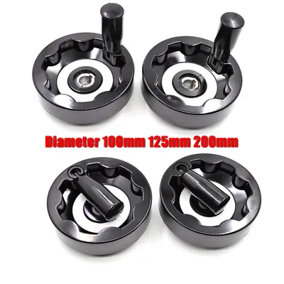 Bakelite Handwheel  With Foldable Handle Diameter 100mm 125mm 200mm Handle Crank • $15.79