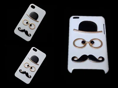 Case For IPod Touch 4 5 6 7 8 IPhone 11 Pro SE XS XR 3D Mustache Back Hard Cover • $6.99